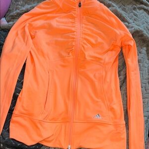 adidas Women's Vibrant Orange Ski Jacket